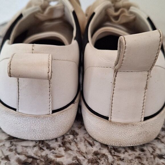 DIANE VON FURSTENBERG Leather Sneakers size 7.5 M US - Picture 3 of 11